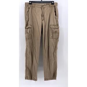 BASS PRO SHOPS REDHEAD Men's Tan Cargo Straight Leg Pants SZ 38X34